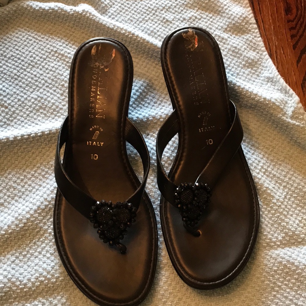 Black sandals